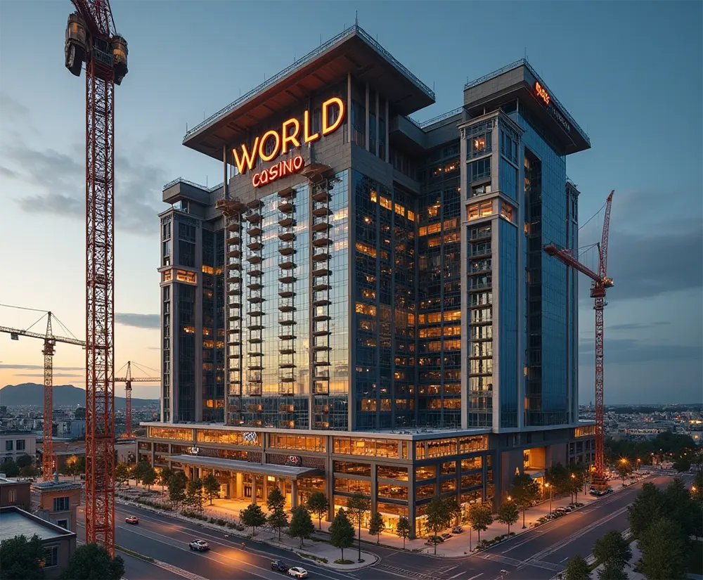 world casino Construction Status